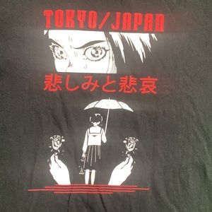 Tokyo/Japan Anime T-Shirt Size Large